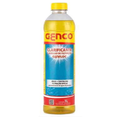 Imagem de Clarificante e Auxiliar de Filtração Líquido Genfloc 1L 459014 Genco
