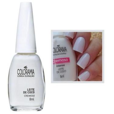 Imagem de Esmaltes Colorama Naturais Branco 8ml, LEITE DE COCO