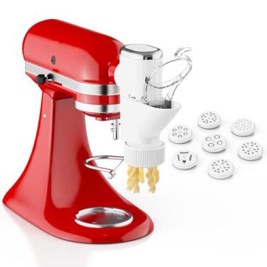 Imagem de Acessório para Máquina de Macarrão Cofun com 7 Discos para KitchenAid