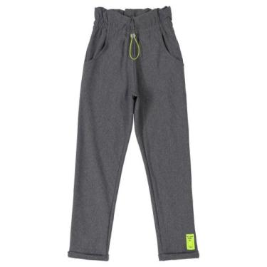 Imagem de Calça Infantil em Malha Favinho com Bolso Gloss
