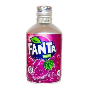 Imagem de Refrigerante Fanta Grape Uva 300ml Japão Alumínio Coleciona