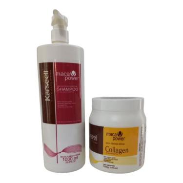 Imagem de Kit Karseell Nutrição Capilar 1L