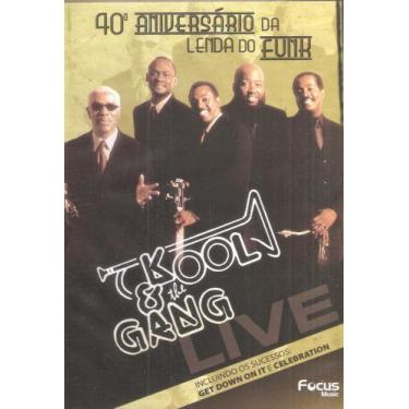 Imagem de Dvd Kool And The Gang - Live-40 Aniversario Da Lenda Do Funk - FOCUS M