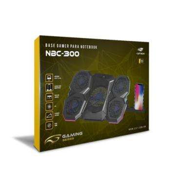 Imagem de Cooler base p/ notebook gamer c3tech mod nbc-300bk