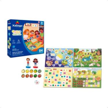 Imagem de Brinquedo Jogo de Tabuleiro Um Dia Divertido Desenvolve a Criatividade