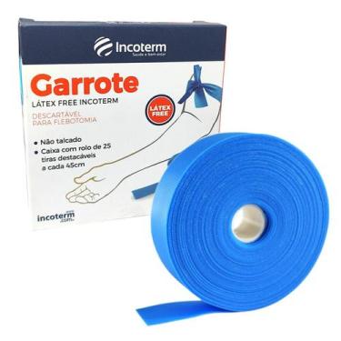 Imagem de Garrote Latex Free Descartável Para Flebo Incoterm