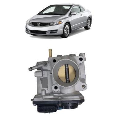Imagem de Corpo borboleta tbi new fit city civic 1.5 16v flex 2009 a 2013 hvr169