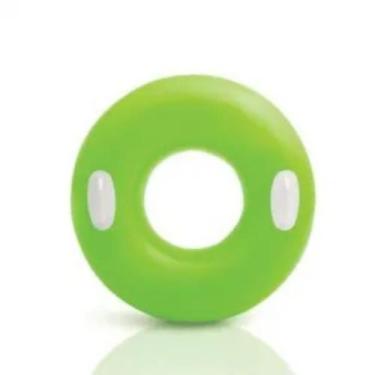 Imagem de Boia Inflável Redonda Wet Set Com Pega Mão verde 76cm -Intex
