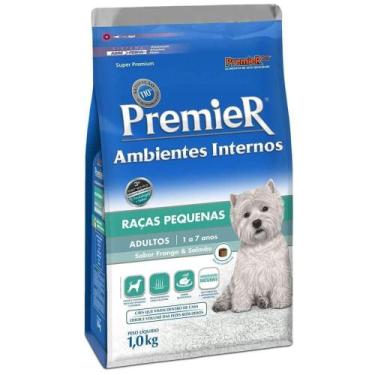 Imagem de Ração Premier Ambientes Internos Cães Adultos Raças Pequenas Sabor Fra