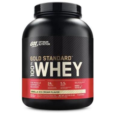 Imagem de 100% Whey Gold Standard 2,27kg Baunilha - Optimum Nutrition