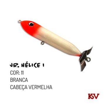 Imagem de Isca Artificial da Kv - Jr Hélice Simples 11,5cm iscas de superfície, 