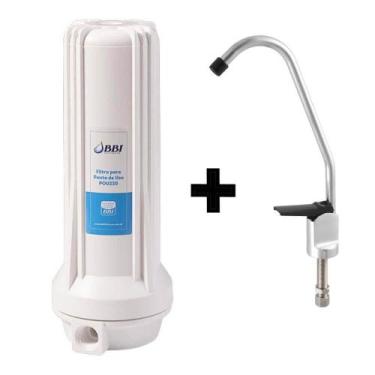 Imagem de Filtro De Agua Bbi 230 + Torneira Tipo Faucet P Bancada