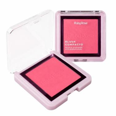 Imagem de Blush Compacto Ruby Rose Diversas Cores, BL20