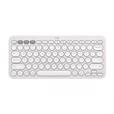 Imagem de Teclado sem fio bluetooth Pebble Keys 2 K380S Branco - Logitech