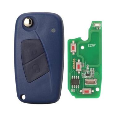 Imagem de Chave Remota Megamos ID48 433MHz Para Fiat Bravo, Linea, Stilo, Punto,