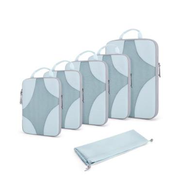 Imagem de Conjunto de Cubos de Embalagem Compressíveis BAGSMART 6 Peças para Via