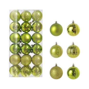 Imagem de Bolas De Natal De 3cm, 24 Peças, Decoração Para Árvore De Natal, Pendu