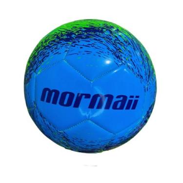 Imagem de Bola de futebol spin mormaii - fc5-225, Laranja, Verde
