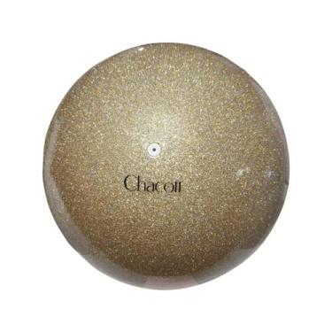 Imagem de Bola Jewelry Chacott 17cm Ginastica Ritmica - Selo FIG, Ouro