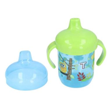 Imagem de Copo de Treinamento Alomejor 260ml Antivazamento para Crianças Azul