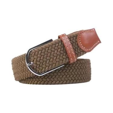 Imagem de Cinto Tático Militar Elástico Trançado Casual Feminino Para Esportes A
