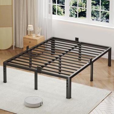 Imagem de Estrutura de Cama Plataforma Metálica NKZ 36 cm Tamanho Casal