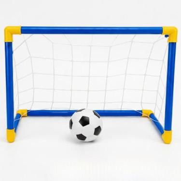 Imagem de Kit Futebol c/ Gol e Bola - Cores Sortidas -WellKids