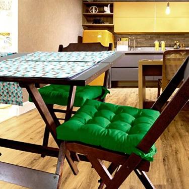 Imagem de Almofada Para Cadeira Futton Ox 40x40cm - Verde