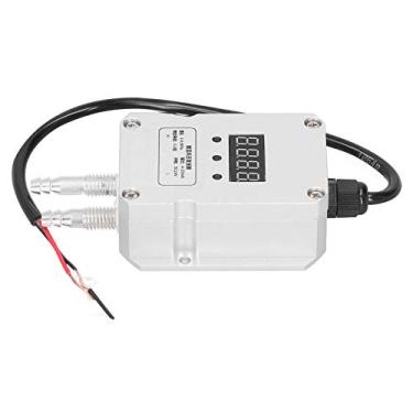 Imagem de Eujgoov Transmissor de pressão diferencial 4 20 mA CC 24 V para fonte de ar caldeira, ventilação subterrânea e outras potências