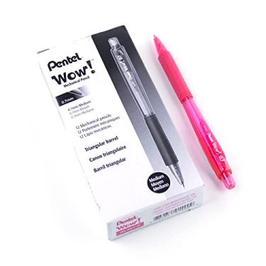 Imagem de Pentel Lapiseira Wow, 0,7 mm, barril rosa, caixa com 12 (AL407P)