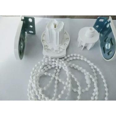 Imagem de Peças Para Persiana/cortina Rolô 1 Kit 32mm C/corrente 2,5m - Peças Rolô