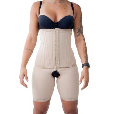 Imagem de Short Cinta Modeladora Com 12 Barbatanas Alta M09