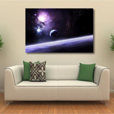 Imagem de Quadro decorativo de Ficção Científica - Espaço - Tela em Te