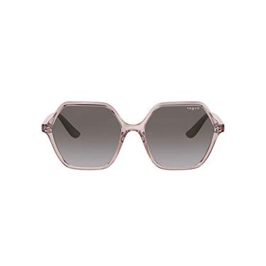 Imagem de Óculos de Sol Vogue Eyewear 0VO5361S 28288H Tam 55 / Rosa - Lentes Roxo Gradiente