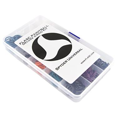 Imagem de Anel de luxo com cores codificadas Flasc Paintball Kingman Spyder com mais de 300 peças