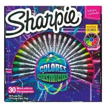 Imagem de Marcador Permanente Sharpie Colores Cosmicos 30 Unidades