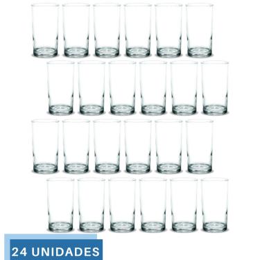 Imagem de Copo Vidro 330ml Brooklyn Suco Agua Glamour Luxo Nadir 24Un