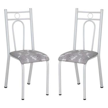 Imagem de Conjunto 2 Cadeiras Iguatemi Branco - Artefamol