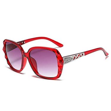 Imagem de Big box polarized óculos de sol edição maré feminino uv web celebridade óculos de sol dirigindo óculos redondos femininos,1,CN