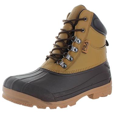 Imagem de Fila Weathertech Men's Hiking Duck Boots Winter Brown Size 8