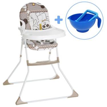 Imagem de Cadeira Alimentação Bebê Refeição Infantil Até 23Kg Nick Panda Galzera