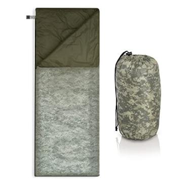 Imagem de Maxam Saco de dormir – Saco de dormir leve de 71 x 183 cm com leve compressão – Equipamento de acampamento à prova d'água para mochila, caminhadas, viagens, ar livre – Sacos de dormir macios para