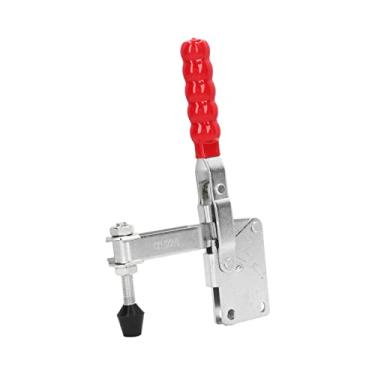 Imagem de Braçadeira Alternada, 340kg Força de Fixação Alça de Plástico Liberação Rápida Braçadeiras de Ferro para Instalação