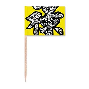 Imagem de Phnom Penh Phure Font Decoração de palito de dente Bandeiras Marcador Decoração de festa