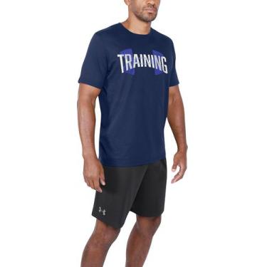 Imagem de Camiseta De Treino Masculina Under Armour Training Overlay Ss