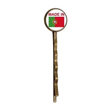 Imagem de Feito em Portugal Country Love Retro Metal Hair Bobby Pin Headwear