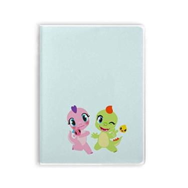 Imagem de Caderno Dinossauro Kingdom Love You, capa macia