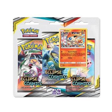 Blister Triplo Cartas Pokémon Tcg Pokémon Go Sortido