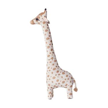 Imagem de TOYANDONA Boneca Girafa Bonecos De Pelúcia Em Pé Brinquedo De Bebê Estatueta De Girafa Bichinho De Pelúcia Macio Girafa De Pelúcia Lance Recheado Criança Pequena Gigante Algodão Pp Decorar