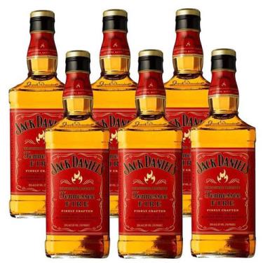 Imagem de Whisky Jack Daniels Fire 1 Litro 06 Unidades - Jack Daniel's